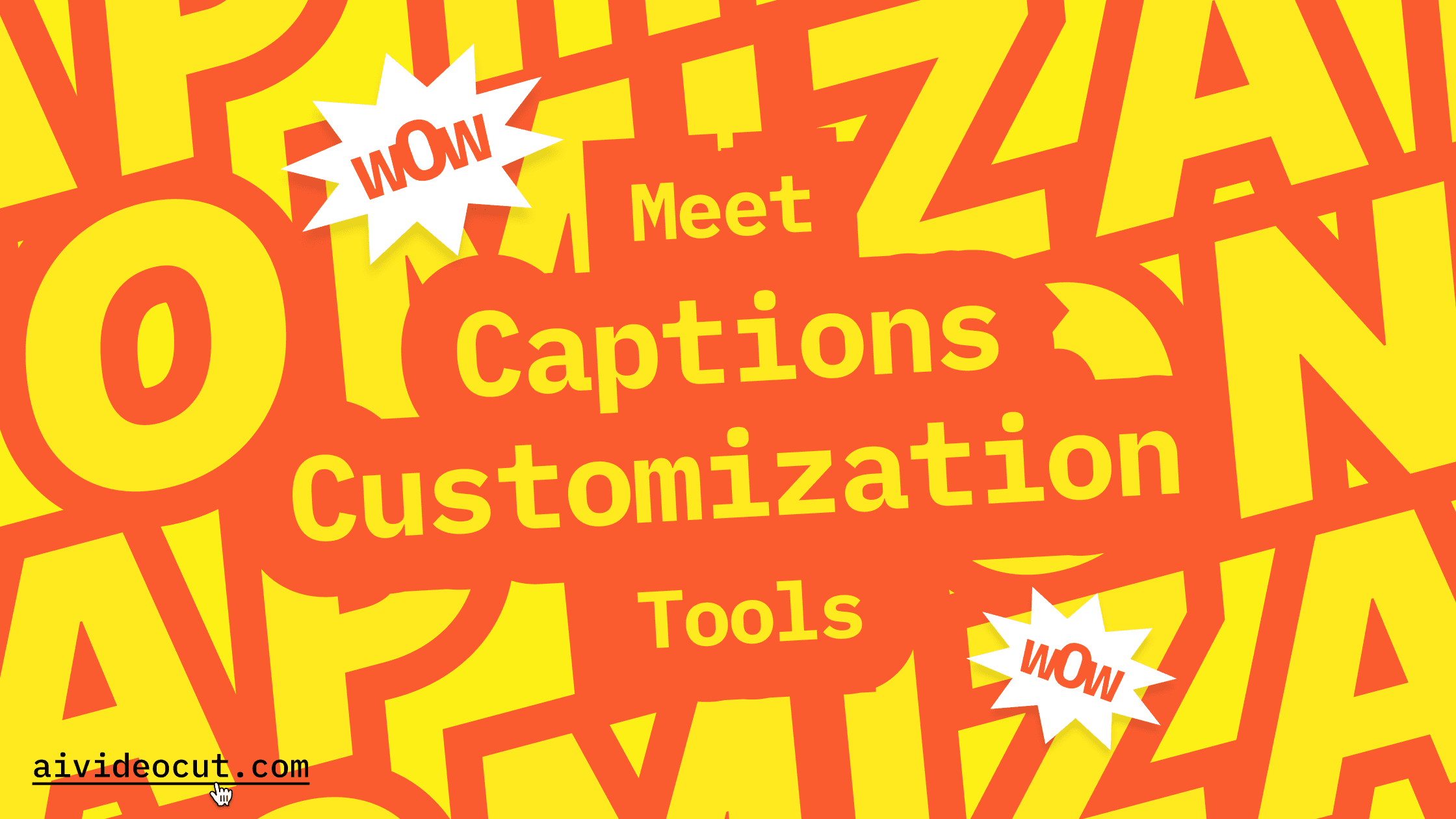 New In! AI Video Cut Expands Caption Editing Tools Inside the Editor Illustration